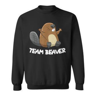 Rodent Team Beaver Team Beaver Cool Flannelette Sweatshirt - Geschenkecke