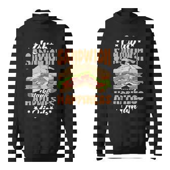 Sandwiches Apparel For Club Sandwich Lovers Sweatshirt - Monsterry