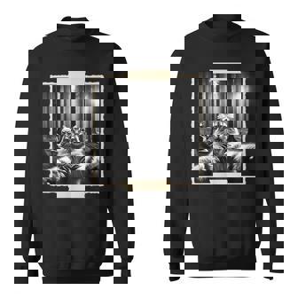 Selfie Drôle De Chat Avec Extraterrestre Humour Et Chat Drôle Sweater e - Cadeauxyz