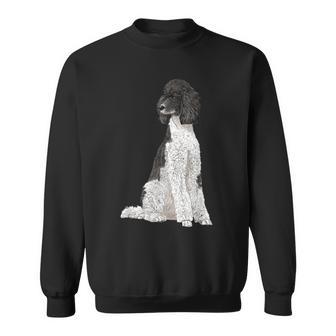Sitting Dog Poodle Sweatshirt - Thegiftio UK