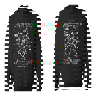 Skeleton Radiology Department Radiologist Christmas Sweatshirt - Monsterry
