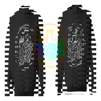 Songkran Thailand Souvenir Water Games Vacation Palms Beach Premium Sweatshirt - Monsterry