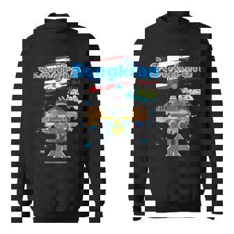 Songkran Thailand Thai Water Festival & Tuk Tuk Sweatshirt - Monsterry