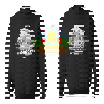 Songkran Thailand Water Games Vacation Palms Beach Souvenir Tank Top Sweatshirt - Monsterry