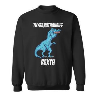 T-Rex Überbiss Meme T-Rex Party Sweatshirt - Geschenkecke