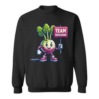 Team Kohlrabi Kohlrabi Mascot egetable Sweatshirt - Geschenkecke