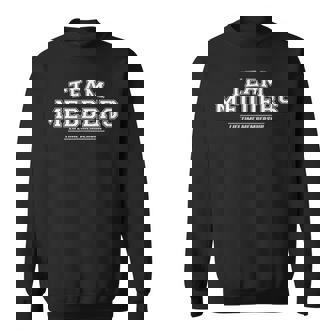 Team Medders Stolzer Familienname Nachname Geschenk Sweatshirt - Geschenkecke