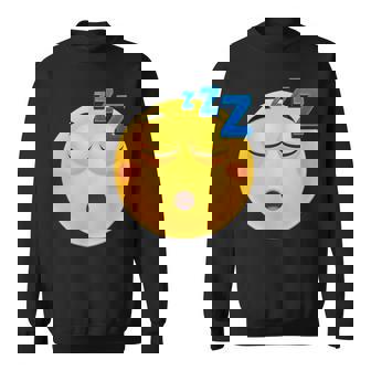 Tired Emoticon Love My Bed SHIRT Sleep Face Tee Sweatshirt - Monsterry