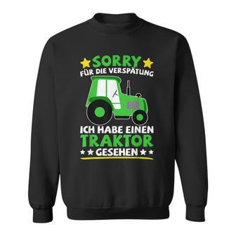 Tractor Trecker Children's Ich Habe Einen Traktor Sehen Sweatshirt - Geschenkecke