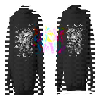 Urban Hip Hop Dancing Novelty Graffiti Graphic Sweatshirt | Seseable UK