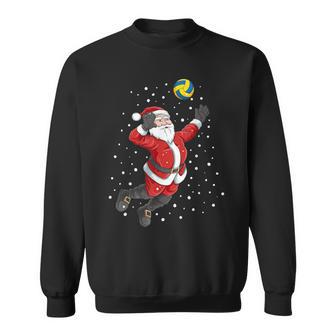 Volleyball Santa Claus Christmas Sweatshirt - Geschenkecke