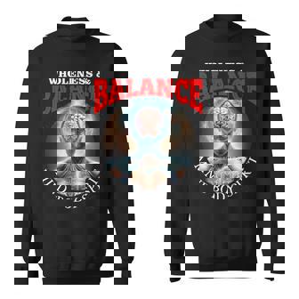 Wholeness & Balance Mind Body Spirit Integrative Health Day Premium Sweatshirt - Monsterry