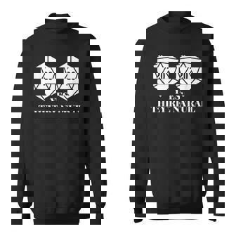 Yes They Are Natural D20 Dice 20 Sided Role Play Gamer For Sweatshirt - Monsterry