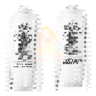 Basset Hound Dog Breed I've Got Friends In Low Places Sweatshirt - Monsterry