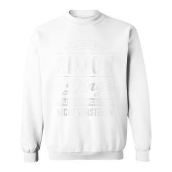 Das Ist Ein Simon Ding Du Würdest Es Nichterstehenorname Raglan Sweatshirt - Geschenkecke