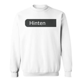 Der Mit Dem Hund Geht Saying Für Das Herrchen Sweatshirt - Geschenkecke