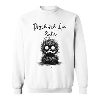 Psychisch Am Ente Psychisch Am Ente Gray Sweatshirt - Geschenkecke