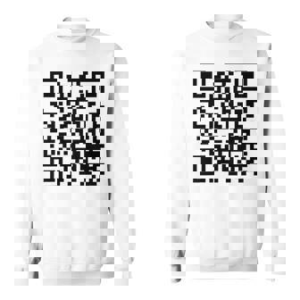 Qr President Trump 4547 Trump Dancing Code Pocket Sweatshirt | Mazezy