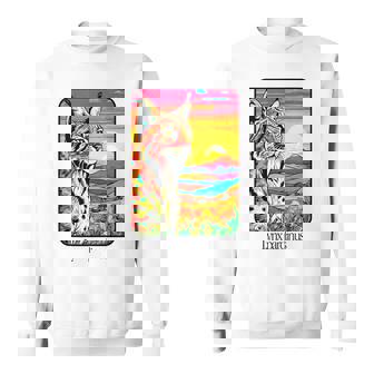 Iberian Lynx Lynx Pardinus 70s Vintage Animal Lover Tank Top Sweatshirt - Monsterry