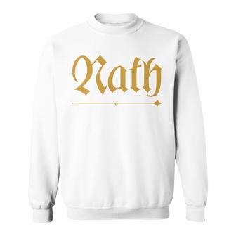 India Surname Nath Family Hindi Indian Surname Sweatshirt - Geschenkecke