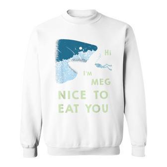 Megalodon Shark Fossil Meg T Sweatshirt - Geschenkecke