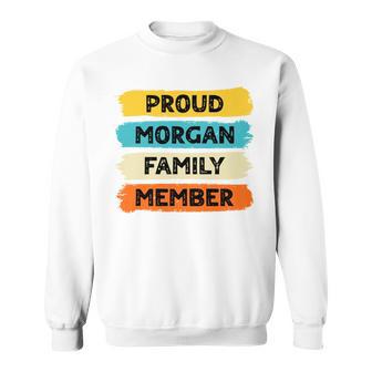 Morgan Retro Morgan Nachname Morgan Sweatshirt - Geschenkecke