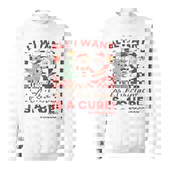Retro Oncology Nurse Christmas Santa Snowman Chemo Nurse Sweatshirt - Monsterry