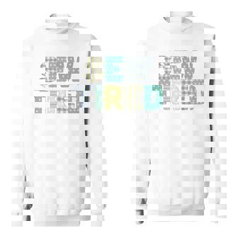 Sew Tired So Tired Fabric Stitched Effect Sewing Sweatshirt - Monsterry