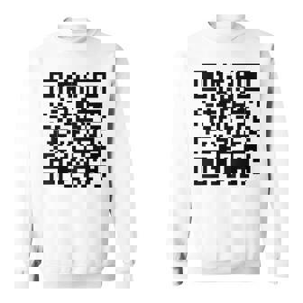 Trump Dance Troll Qr President Trump Dance Code Back Sweatshirt | Mazezy