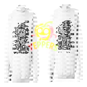 Vegetable Gardener Just Say Yeppers To Peppers Plant Sweatshirt - Monsterry