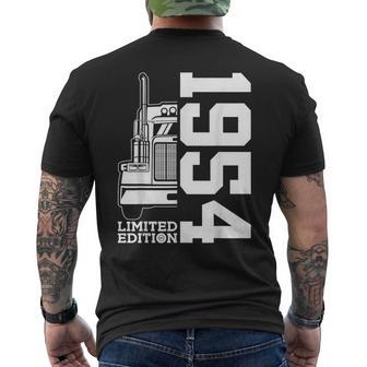 70 Jahre Trucker 1954 Lkw Fahrer 70 Geburtstag T-Shirt mit Rückendruck - Geschenkecke