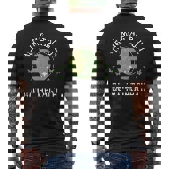 Ask Me About Gut Health New Age Wellness And Healing Men's Back Print T-Shirt - Monsterry