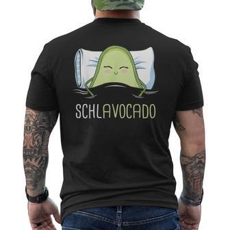 Avocado Sleepsuit Avocados Pyjamas Nightdress T-Shirt mit Rückendruck - Geschenkecke