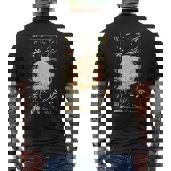 BACKPRINT Boho Snakes And Cosmic Mysticism Men's Back Print T-Shirt - Monsterry
