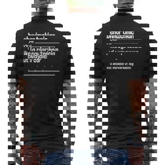 Behavior Technician But Cooler Technician Men's T-shirt Back Print | Mazezy