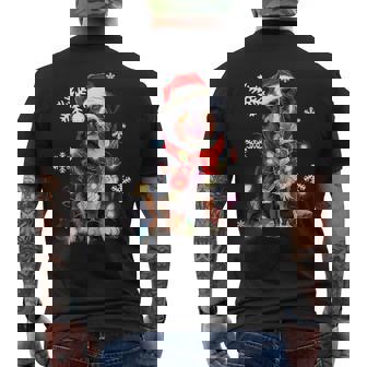 Bernese Mountain Dog Natale Light Pajama Cane Natale T-shirt da uomo con stampa posteriore - Novitaregali