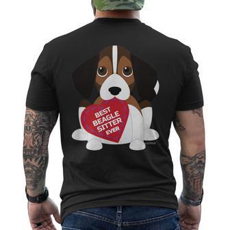 Best Beagle Dog Sitter Ever Beagle Dog Sitter T-Shirt mit Rückendruck - Geschenkecke