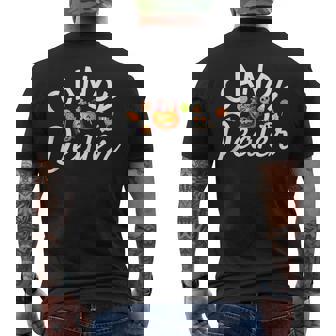 Candy Dealer Candy Trick Or Treat Halloween Costume Tank Top Men's Back Print T-Shirt - Monsterry
