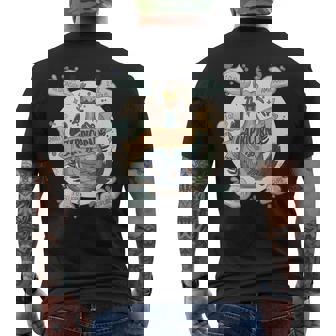 Capricorn Potion With Ingredients Magical Astrology Premium Men's Back Print T-Shirt - Monsterry