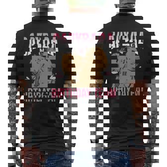 Capybara Birthday Team Capybaras Amoureux Des Rongeurs T-shirt imprimé au dos - Cadeauxyz