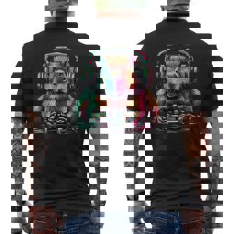 Capybara Video Games Capybara Men's T-shirt Back Print - Thegiftio UK