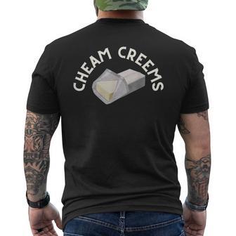 Cheam Creems Vintage Men's T-shirt Back Print - Monsterry