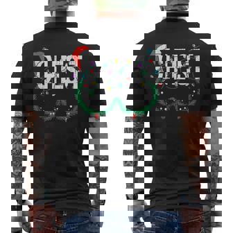 Chest Nuts Christmas Shirt Matching Couple Chestnuts Men's Back Print T-Shirt - Monsterry