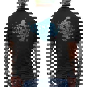 Colorful Phish-Jam Tie-Dye Fisherman Fish Graphic Men's T-shirt Back Print - Thegiftio UK