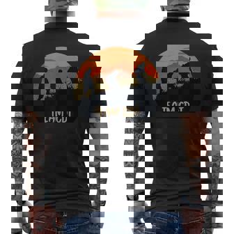 Continental Divide Trail TEAM CDT Male Hikers Mountain Tank Top Men's Back Print T-Shirt - Monsterry