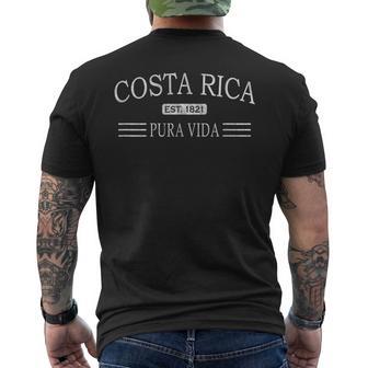 Costa Rica Puraida Blue T-Shirt mit Rückendruck - Geschenkecke