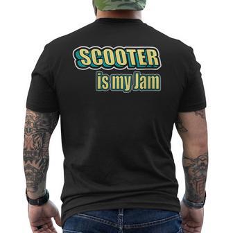 Damen Scooter Rider Scooter Ist Mein Ding Mit-Ausschnitt T-Shirt mit Rückendruck - Geschenkecke