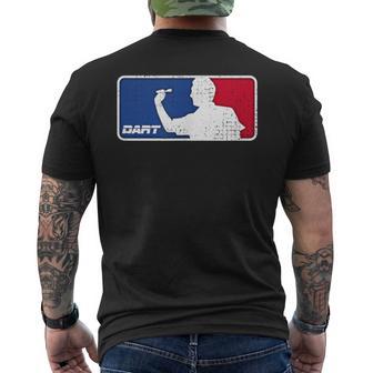 Dartintage Dart Player Darts Retro Dart T-Shirt mit Rückendruck - Geschenkecke