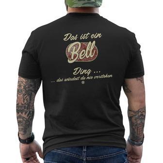 Das Ist Ein Bell Ding Family Bell T-Shirt mit Rückendruck - Geschenkecke