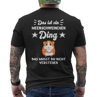 Das Ist Ein Guinea Pig Das Ist Ein Guinea Pig T-Shirt mit Rückendruck - Geschenkecke